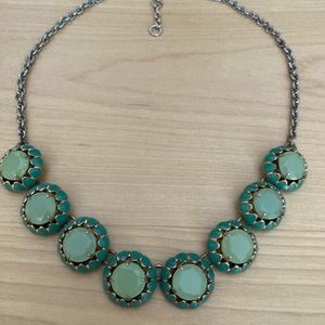 J Crew turquoise necklace